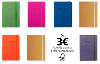 Flying Tiger Agenda Planner Personalizzabile A5 offerta