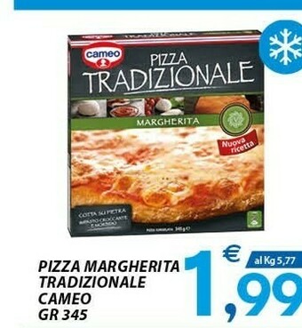 Cameo Pizza Tradizionale Margherita Nuova Ricetta 345 G(ml)