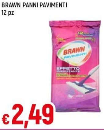 Famila BRAWN PANNI PAVIMENTI 12 pz offerta