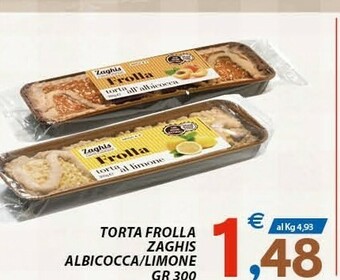 Vivo Supermercati Zaghis Frolla Al Limone 300 G(ml) offerta
