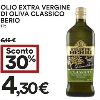 Coop Berio Olio Extra Vergine Di Oliva Classico offerta