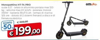 Famila Monopattino HT-T4 PRO offerta
