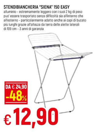 STENDIBIANCHERIA "SIENA" 150 EASY