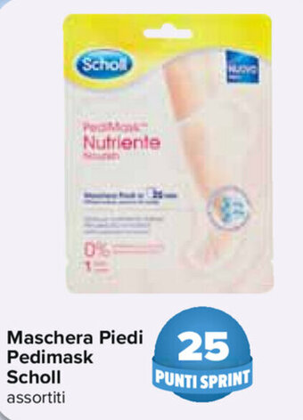 Carrefour Scholl Maschera Piedi Pedimask offerta