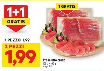 DPiù Prosciutto Crudo offerta