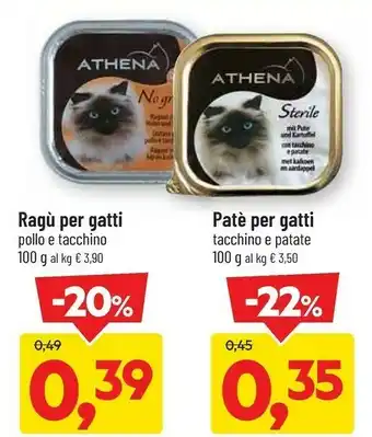DPiù Athena Ragu Per Gatti offerta