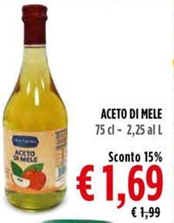 Todis ACETO DI MELE 75 cl offerta