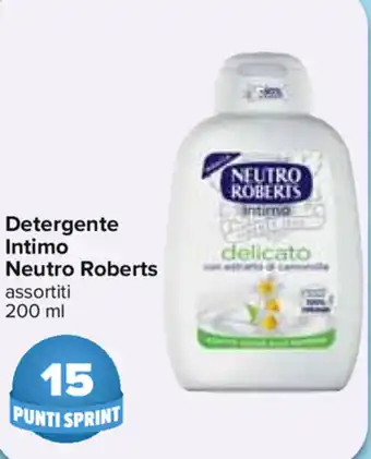 Carrefour Neutro Roberts Detergente Intimo 200ml offerta