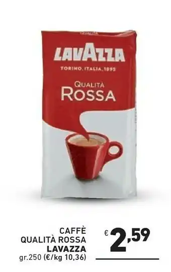 Ok Market Lavazza Lavazza - Qualità Rossa 250 g(ml) offerta