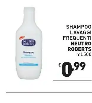 Ok Market Neutro Roberts Shampoo Lavaggi Frequenti 500 Ml offerta