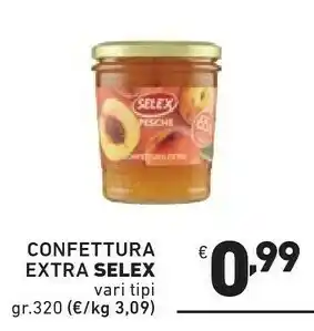 Ok Market Selex Confettura Extra Pesche 320 Gr offerta