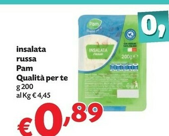 Pam Insalata russa offerta