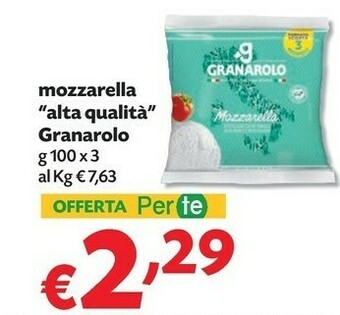 Pam Granarolo Mozzarella offerta