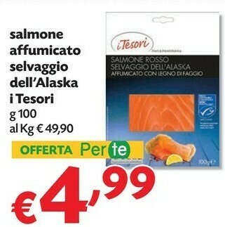Pam Dell Salmone affumicato offerta