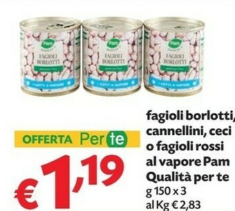 Pam Ceci Fagioli offerta