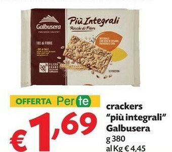 Pam Galbusera Crackers offerta