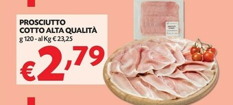 Pam Prosciutto cotto offerta