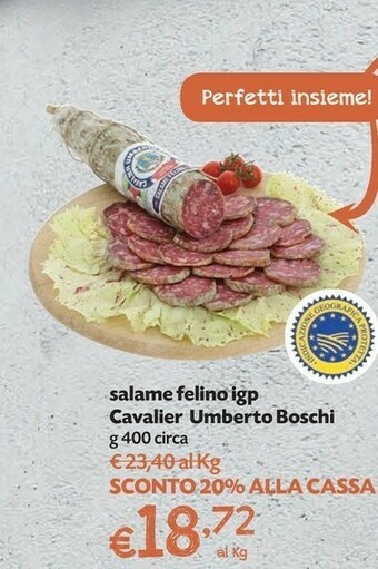 Pam Felino Salame offerta