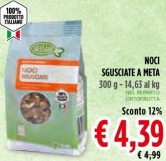 Todis NOCI SGUSCIATE A META 300 g offerta