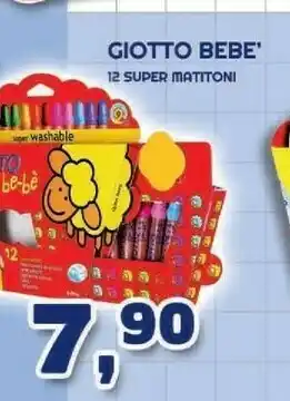 Casabalò Giotto Bebe 12 Super Matitoni offerta