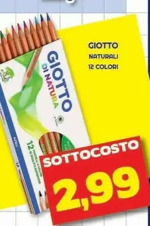 Giotto Naturali 12 Colori