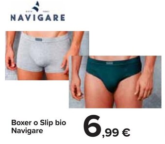 Carrefour Boxer o Slip bio Navigare offerta