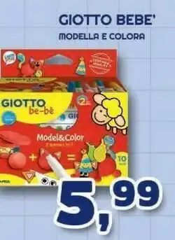 Casabalò Giotto Bebe Modella E Colora offerta