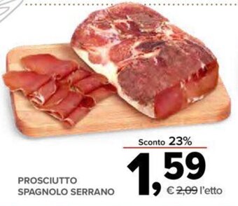 PROSCIUTTO SPAGNOLO SERRANO