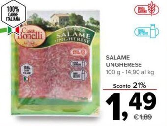 SALAME UNGHERESE 100 g