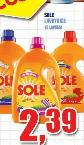 Sole Lavatrice 40 Lavaggi