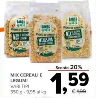 Todis MIX CEREALI E LEGUMI 350g offerta