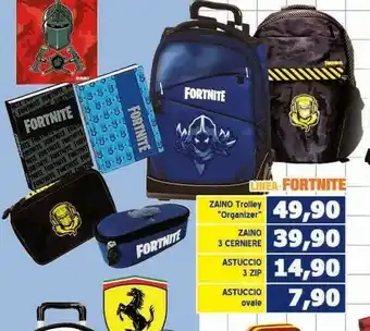 Casabalò Fortnite Zaino Trolley Organizer offerta