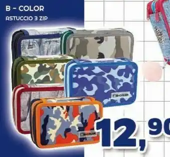B Color Astuccio 3 Zip