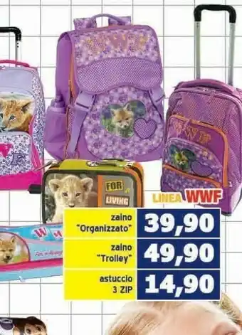 Casabalò Wwf Zaino Trolley offerta