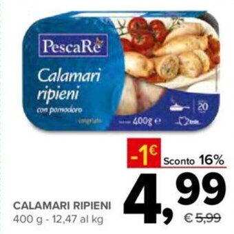 Todis CALAMARI RIPIENI 400 g offerta