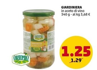 PENNY Ortomio giardiniera offerta