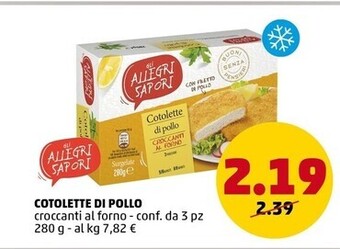 PENNY Gli allegri sapori cotolette di pollo offerta