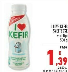Conad Kefir Yogurt da bere offerta