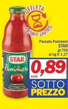 Ard Discount Star passata pummaro offerta