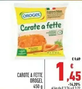 Conad City Orogel Zucchine offerta