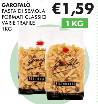 Eté GAROFALO PASTA DI SEMOLA FORMATI CLASSICI VARIE TRAFILE 1KG offerta