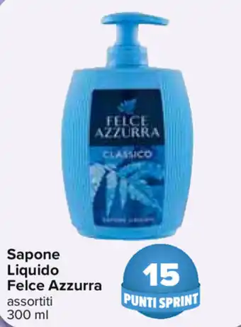 Carrefour Felce Azzurra Sapone Liquido 300ml offerta