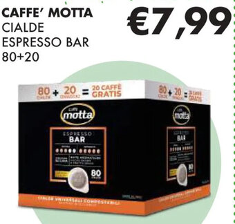 Eté CAFFE' MOTTA CIALDE ESPRESSO BAR 80+20 offerta