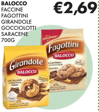 BALOCCO FACCINE FAGOTTINI GIRANDOLE GOCCIOLOTTI SARACENE 700G