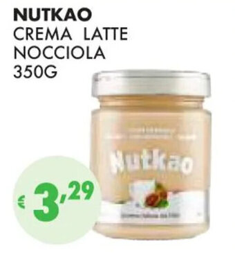 Eté NUTKAO CREMA LATTE NOCCIOLA 350g offerta