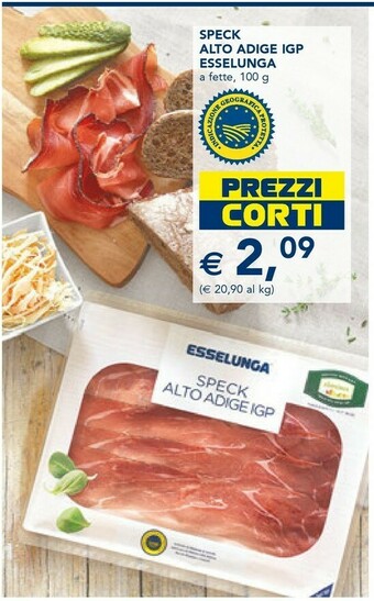 Esselunga Esselunga Speck Alto Adige Igp offerta