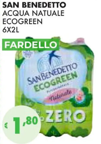 Eté SAN BENEDETTO ACQUA NATUALE ECOGREEN 6X2L offerta