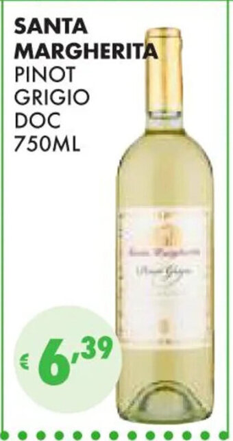 Eté SANTA MARGHERITA PINOT GRIGIO DOC 750ML offerta