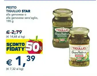 Esselunga Star GranPesto Alla Genovese Tigullio 190 G(ml) offerta
