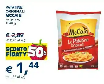 Esselunga Mccain Le Patatine Originali 1000 G(ml) offerta